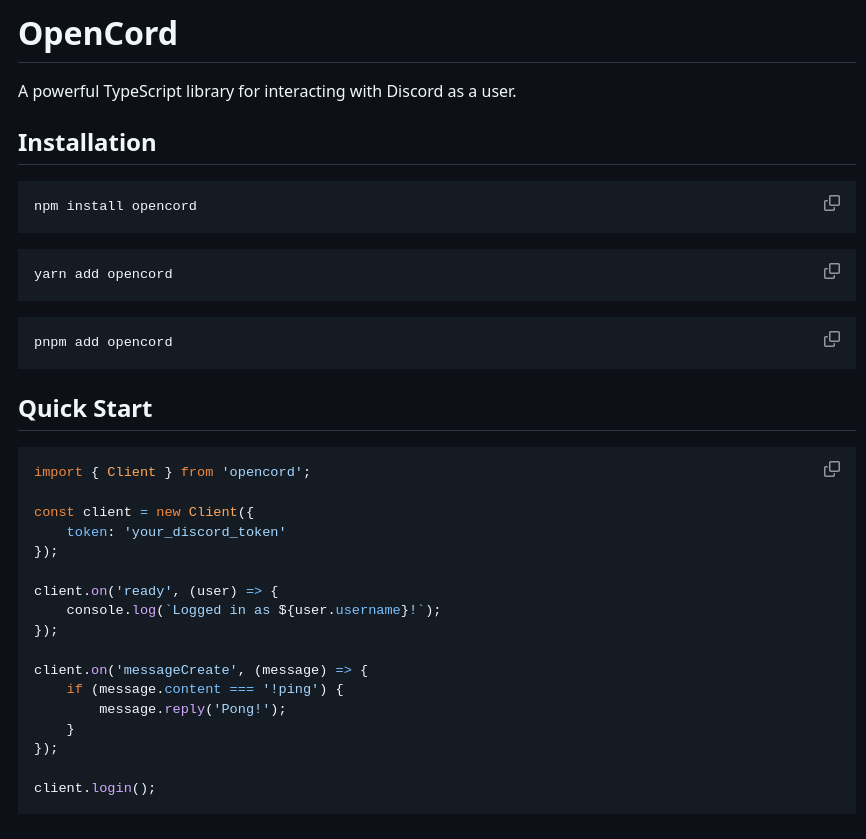 Opencord